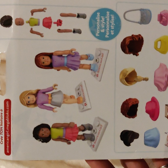 American girl Downtown style collection 48 pieces mega bloks personalized - Picture 2 of 4